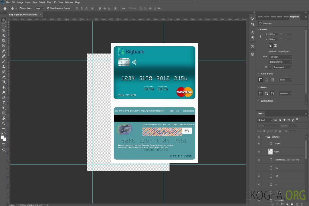 Mastercard Estonie Bigbank template Mastercard Estonie Bigbank template